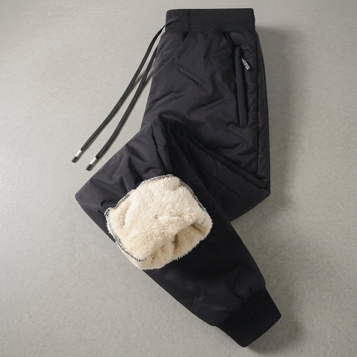 Fleecefodrede joggingbukser - termobukser
