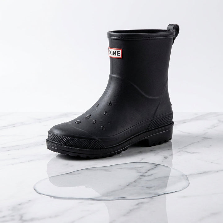 Gummistøvler i mid-calf højde, skridsikker sål